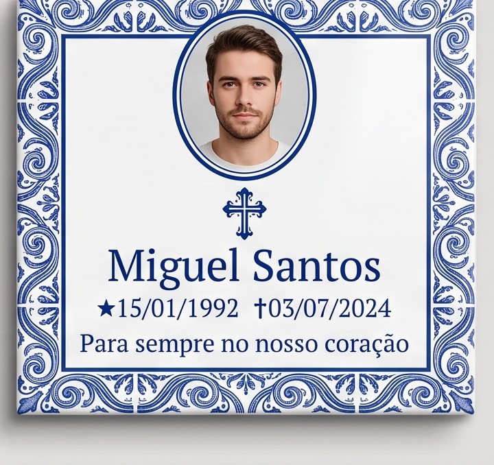 Placa Azulejo Português