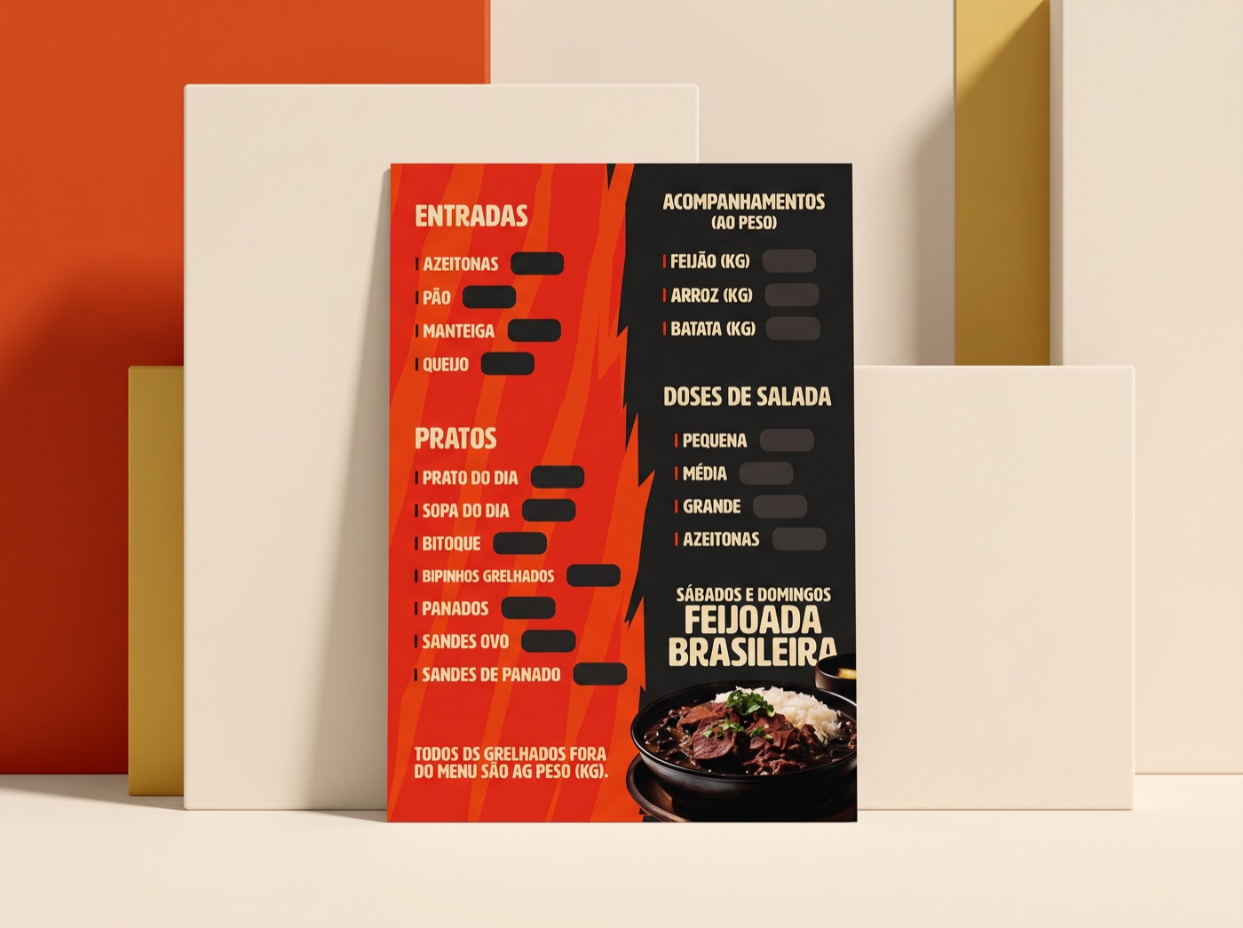 Placa em PVC